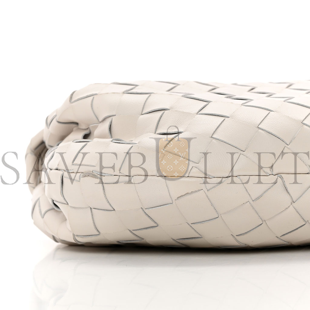 bo*te*ga Ve*ne*ta nappa intrecciato mini jodie chalk (24*13*6cm)